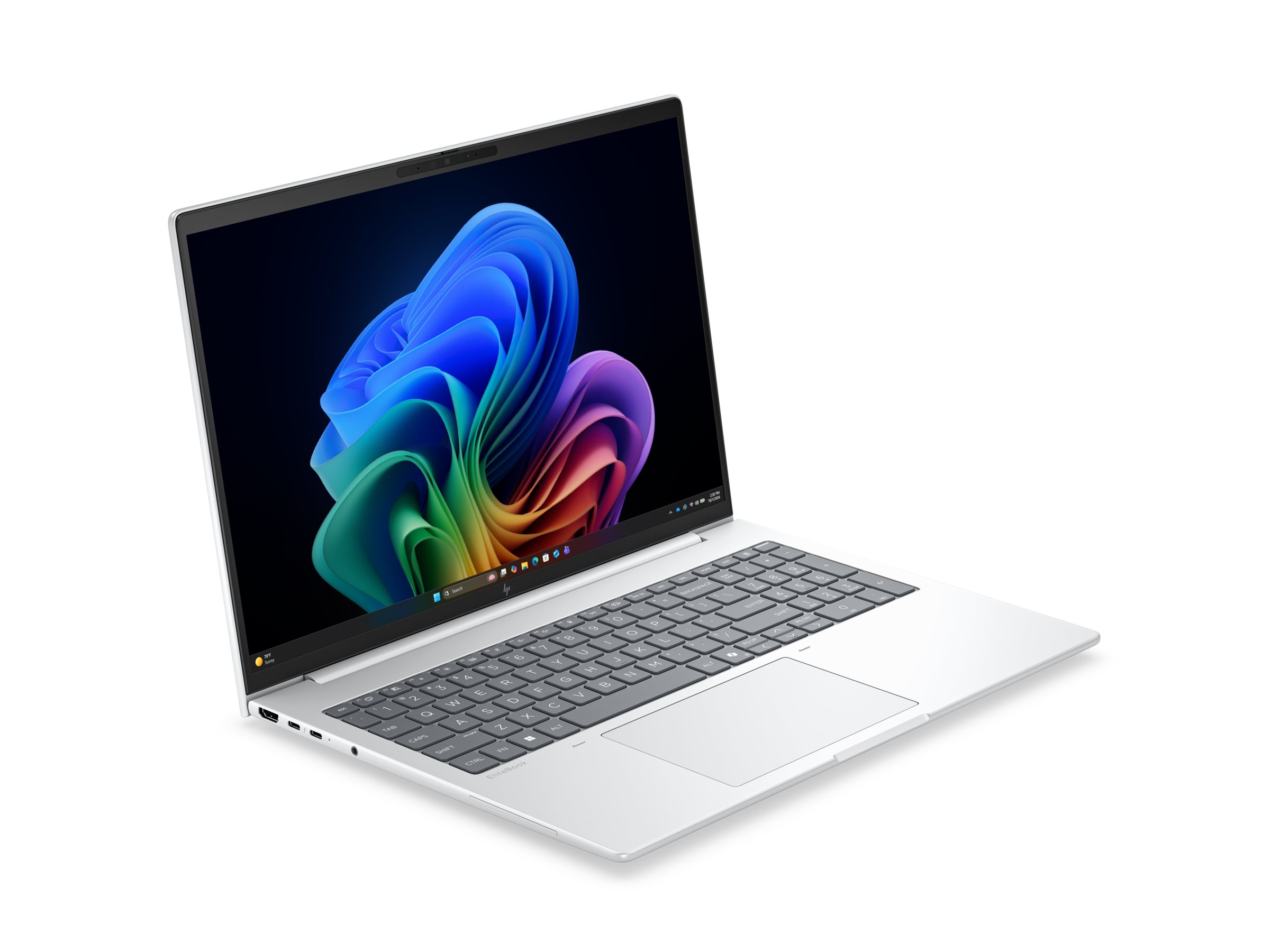 HP EliteBook 8 G2a Notebook Next Gen AI - 169-Grad - IPS 1920 x 1200 @ 120 Hz - Wi-Fi 7 - Bluetooth 6.0 - Gletscher Silber Aluminium - kbd: Deutsch