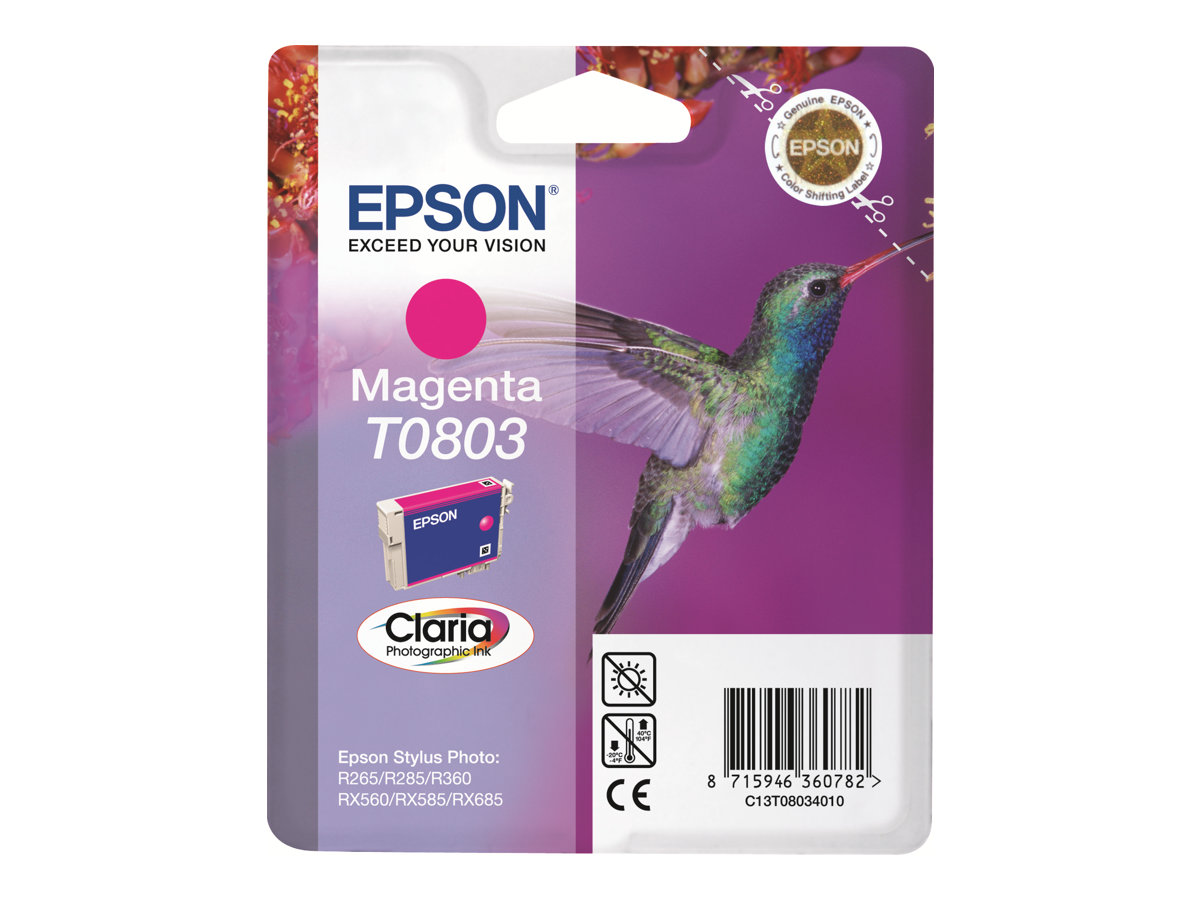 INK CARTRIDGE MAGENTA DURABRIT - Tintenpatrone - für Stylus Photo P50 - PX650 - PX660 - PX700 - PX710 - PX720 - PX730 - PX800 - PX810 - PX820 - PX830 INK CARTRIDGE MAGENTA DURABRIT - Tintenpatrone - für Stylus Photo P50 - PX650 - PX660 - PX700 - PX710 - PX720 - PX730 - PX800 - PX810 - PX820 - PX830