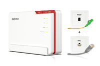 AVM Fritz!Box 5690 Pro - Router - WLAN - Glasfaser (LWL) - 5,76 Gbps - TCP/IP - Ethernet - WLAN - xDSL - Kabellos - USB 3.0 - RJ-11 - RJ-45 - Anrufbeantworter