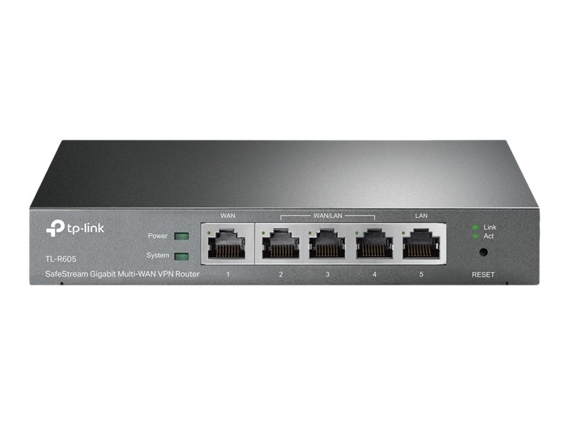 TP-LINK SafeStream TL-R605 Router 4-Port-Switch - 1GbE