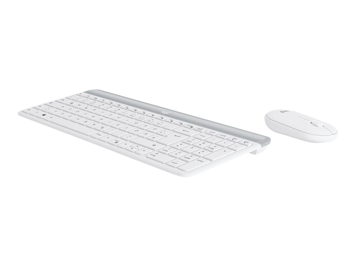MK470 Slim Wireless Keyboard and Mouse ComboUSB, QWERTZ, Weiß - kabellos - 2.4 GHz - QWERTZ - Deutsch - Off-White MK470 Slim Wireless Keyboard and Mouse ComboUSB, QWERTZ, Weiß - kabellos - 2.4 GHz - QWERTZ - Deutsch - Off-White