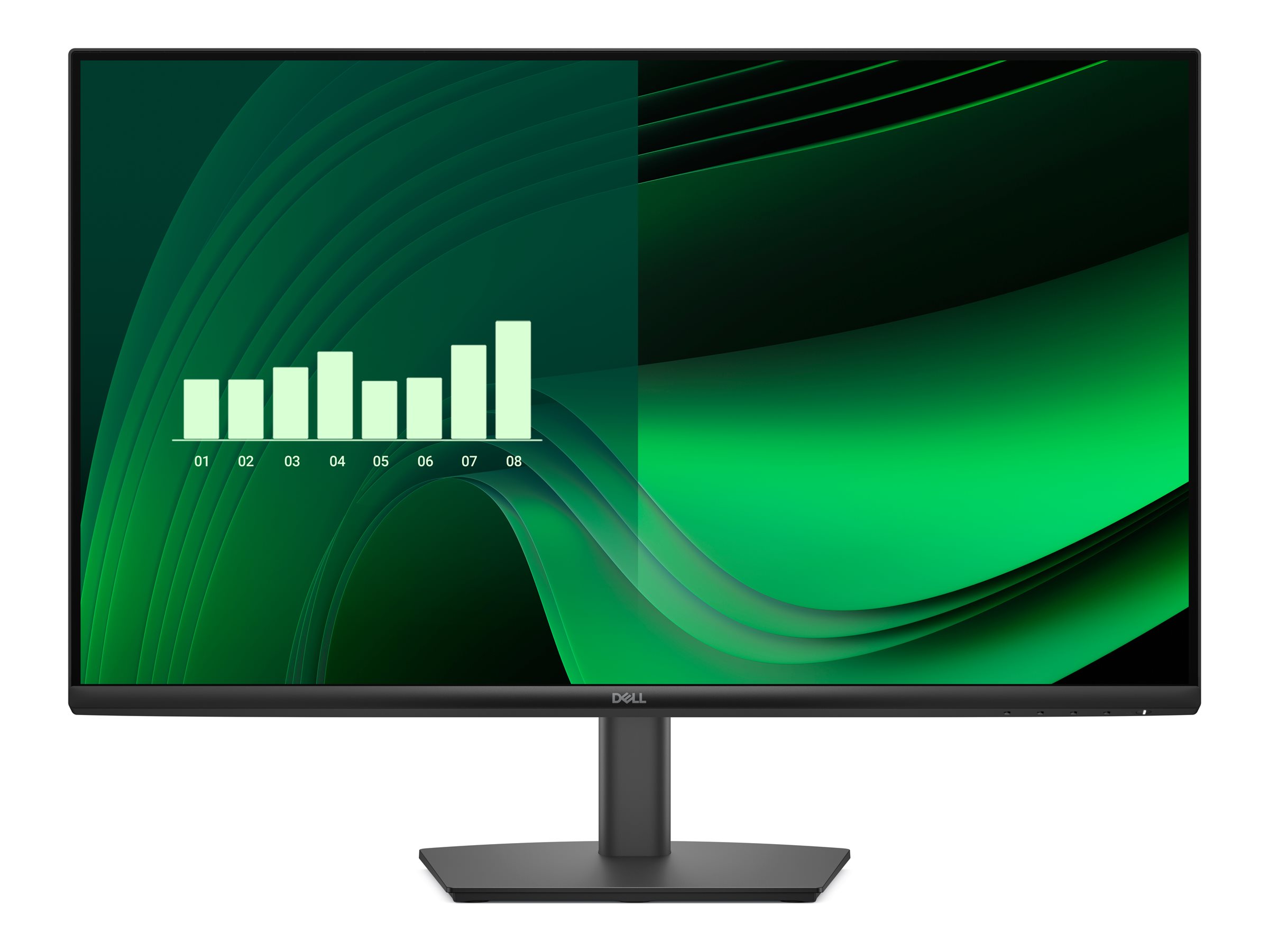 Dell Pro E2725HM - LED-Monitor - 68.6 cm (27") - 1920 x 1080 Full HD (1080p) @ 100 Hz - IPS - 300 cd/m² - 1000:1 - 5 ms - HDMI - VGA - DisplayPort - mit 3 years Basic Hardware Service with Advanced Exchange