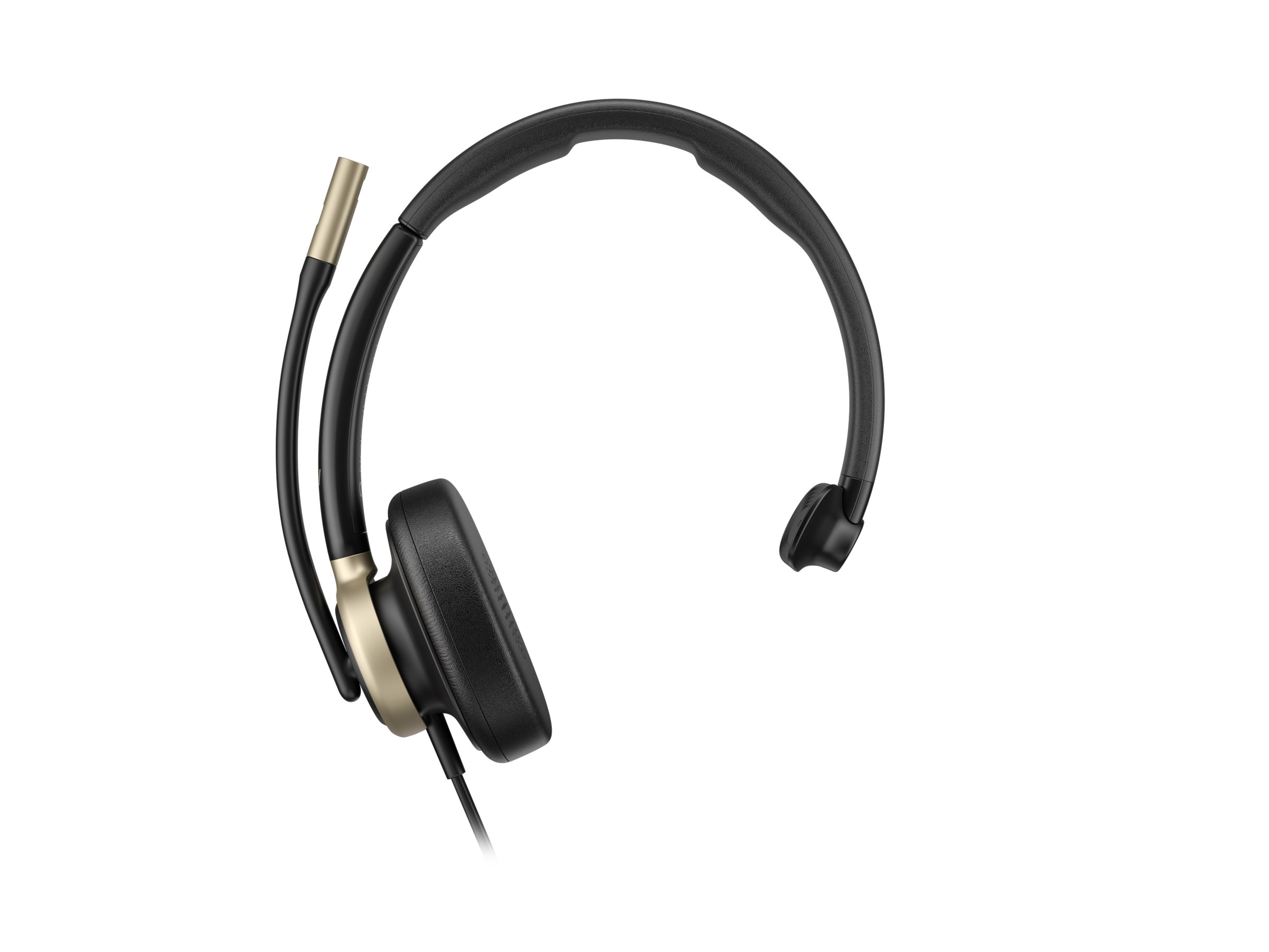 HP Poly Mission 815 - Mission 800 Series - Headset - On-Ear - kabelgebunden - aktive Rauschunterdrückung - USB-A - USB-C - Schwarz - Zertifiziert für Microsoft Teams Open Office - Google Meet-zertifiziert - Zoom-zertifiziert