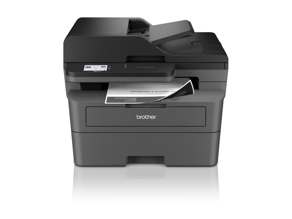Brother MFC-L2860DW - Multifunktionsdrucker - s/w - bis zu 34 Seiten/Min. (Kopieren) - bis zu 34 Seiten/Min. (Drucken) - 250 Blatt - 33.6 Kbps - USB 2.0 - LAN - Wi-Fi(n)