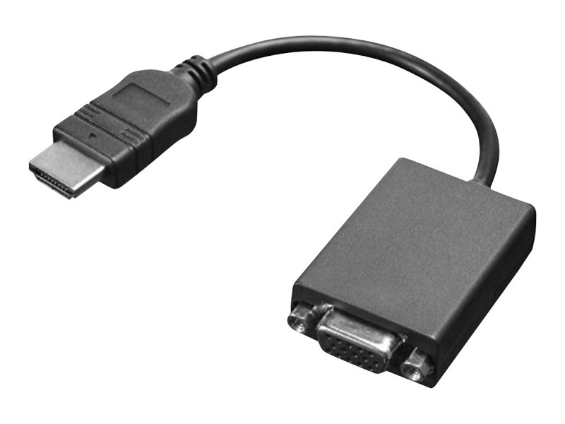 Adapter HDMI ->VGA 0,2m - weiblich - 20 cm