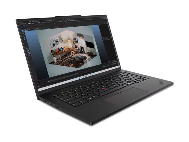 Lenovo ThinkPad P14s Gen 5 21G2 - Intel Core Ultra - IPS 1920 x 1200 - Wi-Fi 6E - Bluetooth - Schwarz - kbd: Deutsch - mit 1 Jahr Lenovo Premier Support - CO2-Ausgleich 0,5 Tonnen (2. Gen.)