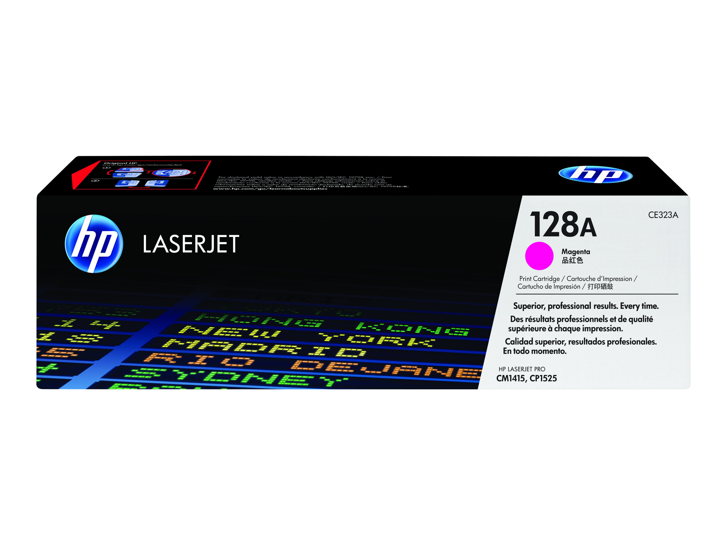 HP 128A - Magenta - Original - LaserJet - Tonerpatrone (CE323A) - für Color LaserJet Pro CP1525n - CP1525nw; LaserJet Pro CM1415fn - CM1415fnw