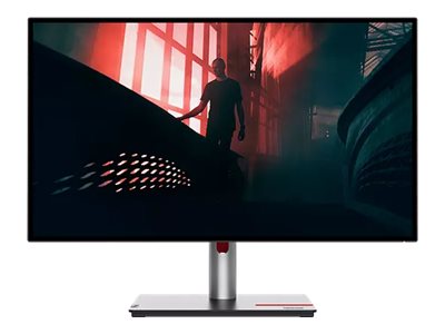 Lenovo ThinkVision P27q-30 - LED-Monitor - 68.6 cm - 2560 x 1440 QHD @ 60 Hz - IPS - 350 cd/m² - 1000:1 - 4 ms - HDMI - DisplayPort - Raven Black