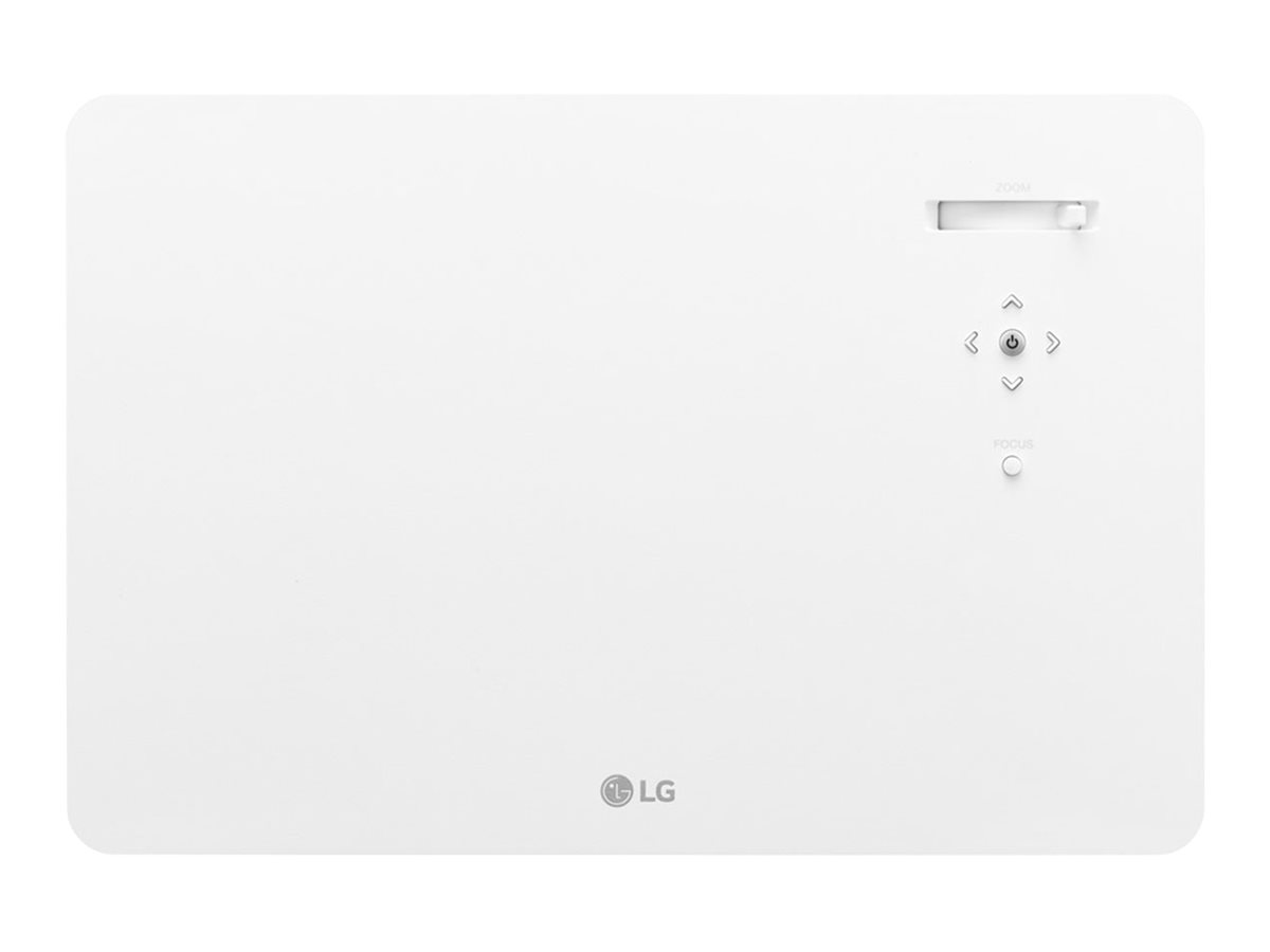 LG CineBeam HU70LS - DLP-Projektor - RGB LED - 1500 lm - 3840 x 2160 - 16:9 - 4K - Miracast Wi-Fi Display - weiß