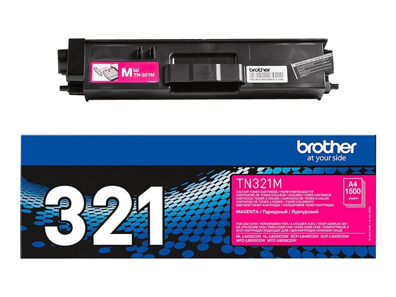 Brother TN321M - Magenta - Original - Tonerpatrone - für Brother DCP-L8400 - DCP-L8450 - HL-L8250 - HL-L8350 - MFC-L8650 - MFC-L8850