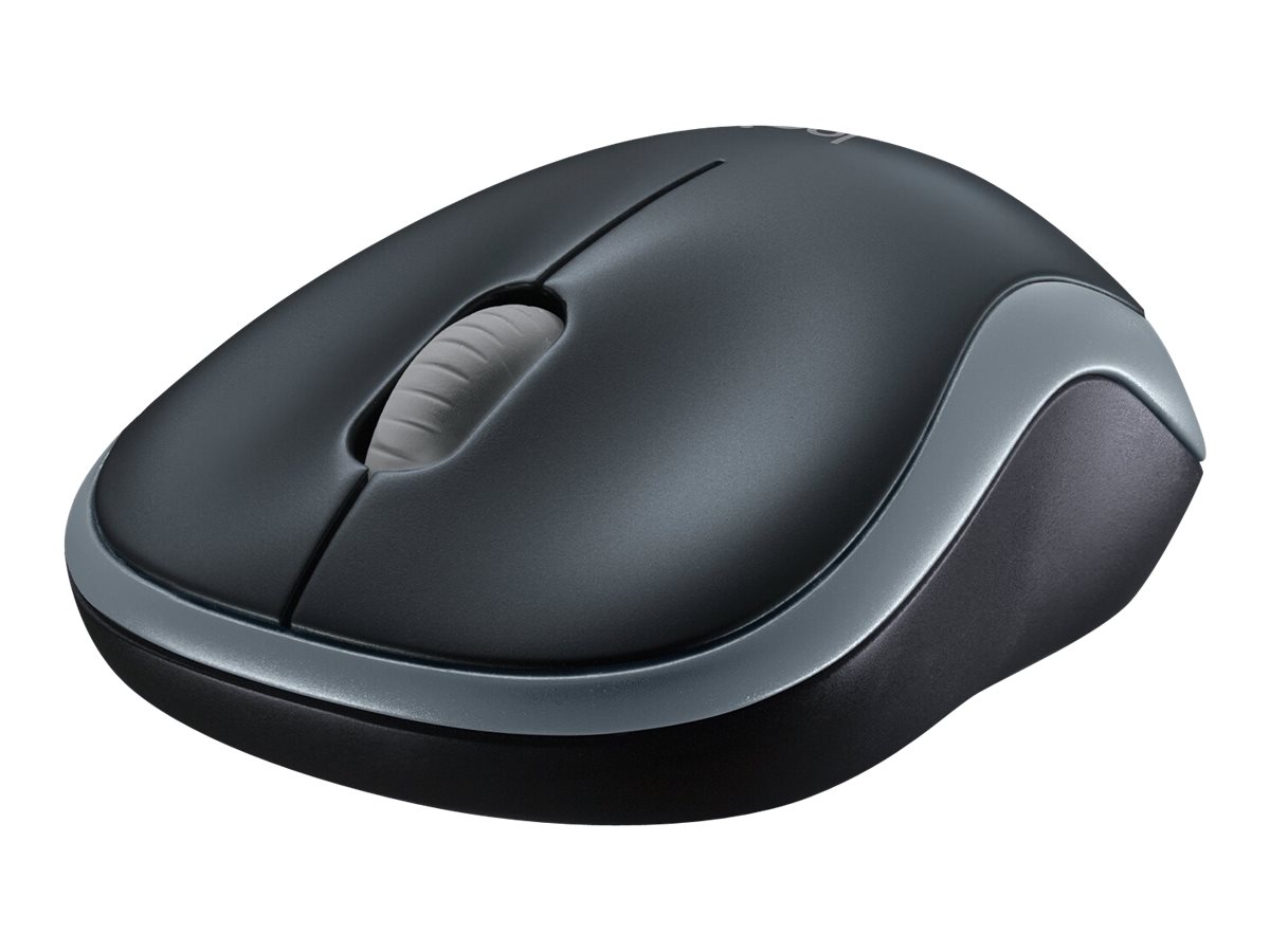 Wireless Maus M185 Swift grau 3-Tasten - Grau
