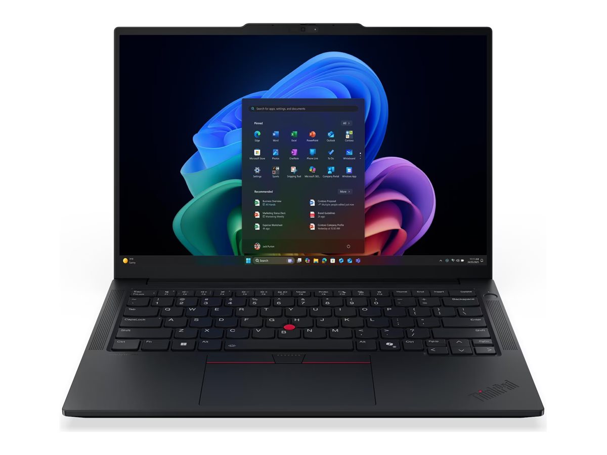 Lenovo ThinkPad E14 Gen 8 21Y6 - Intel Core Ultra - IPS 1920 x 1200 - Wi-Fi 7 - Bluetooth - Schwarz - kbd: Deutsch - mit 1 Jahr Lenovo Premier Support