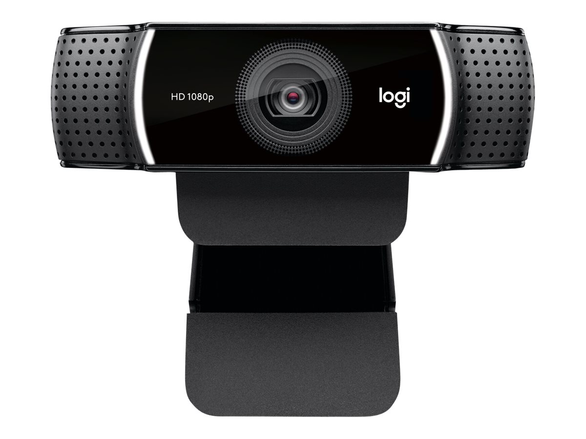 Logitech C922 1920 x 1080Pixel USB Schwarz Webcam - 720p - 1080p - H.264