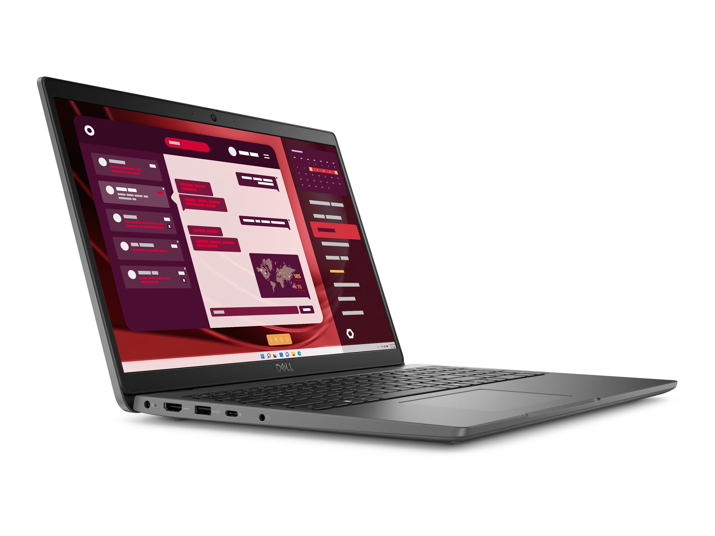 Dell Latitude 3550 (version 2024) - Intel Core i5 - IPS 1920 x 1080 (Full HD) - Wi-Fi 6E - Grau - BTS - mit 1 Jahr Basic Vor-Or-Service nach Ferndiagnose mit nur Hardware-Support - Disti SnS