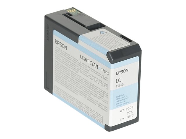 Tintenpatrone T580500 light cyan - für Stylus Pro 3800 - Pro 3880 Tintenpatrone T580500 light cyan - für Stylus Pro 3800 - Pro 3880