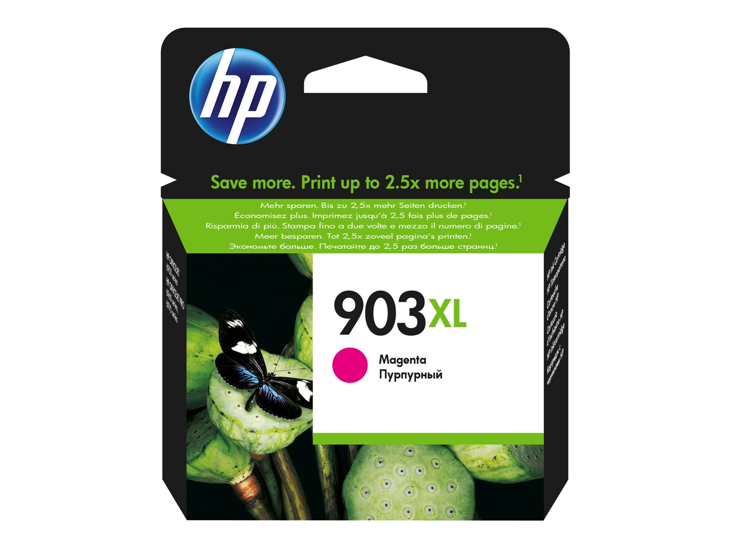 HP 903XL - Hohe Ergiebigkeit - Magenta - Original - Tintenpatrone - für Officejet 6951 - 6954 - 6962; Officejet Pro 6960 - 6961 - 6970 - 6971 - 6974 - 6975 HP 903XL - Hohe Ergiebigkeit - Magenta - Original - Tintenpatrone - für Officejet 6951 - 6954 - 6962; Officejet Pro 6960 - 6961 - 6970 - 6971 - 6974 - 6975
