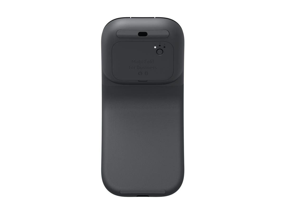 Logitech Mobi Fold for Business - Maus - und linkshändig - optisch - 4 Tasten - kabellos - Bluetooth 5.0 LE - 2.4 GHz - Logitech Logi Bolt USB-C Empfänger - Graphite Logitech Mobi Fold for Business - Maus - und linkshändig - optisch - 4 Tasten - kabellos - Bluetooth 5.0 LE - 2.4 GHz - Logitech Logi Bolt USB-C Empfänger - Graphite