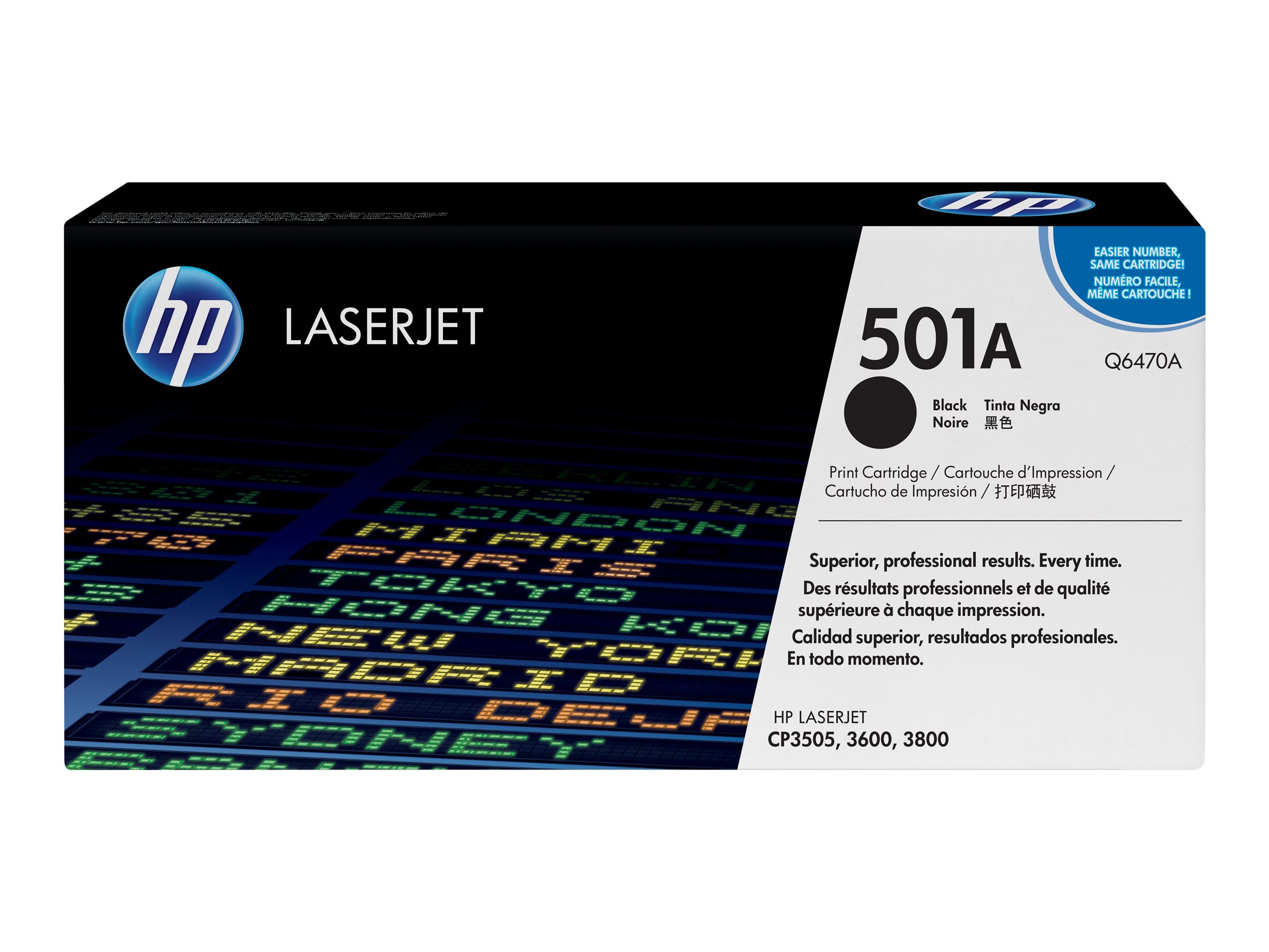 HP Toner Q6470A schwarz für HP Color LaserJet 3600/3800 - für Color LaserJet 3600 - 3800 - CP3505 HP Toner Q6470A schwarz für HP Color LaserJet 3600/3800 - für Color LaserJet 3600 - 3800 - CP3505