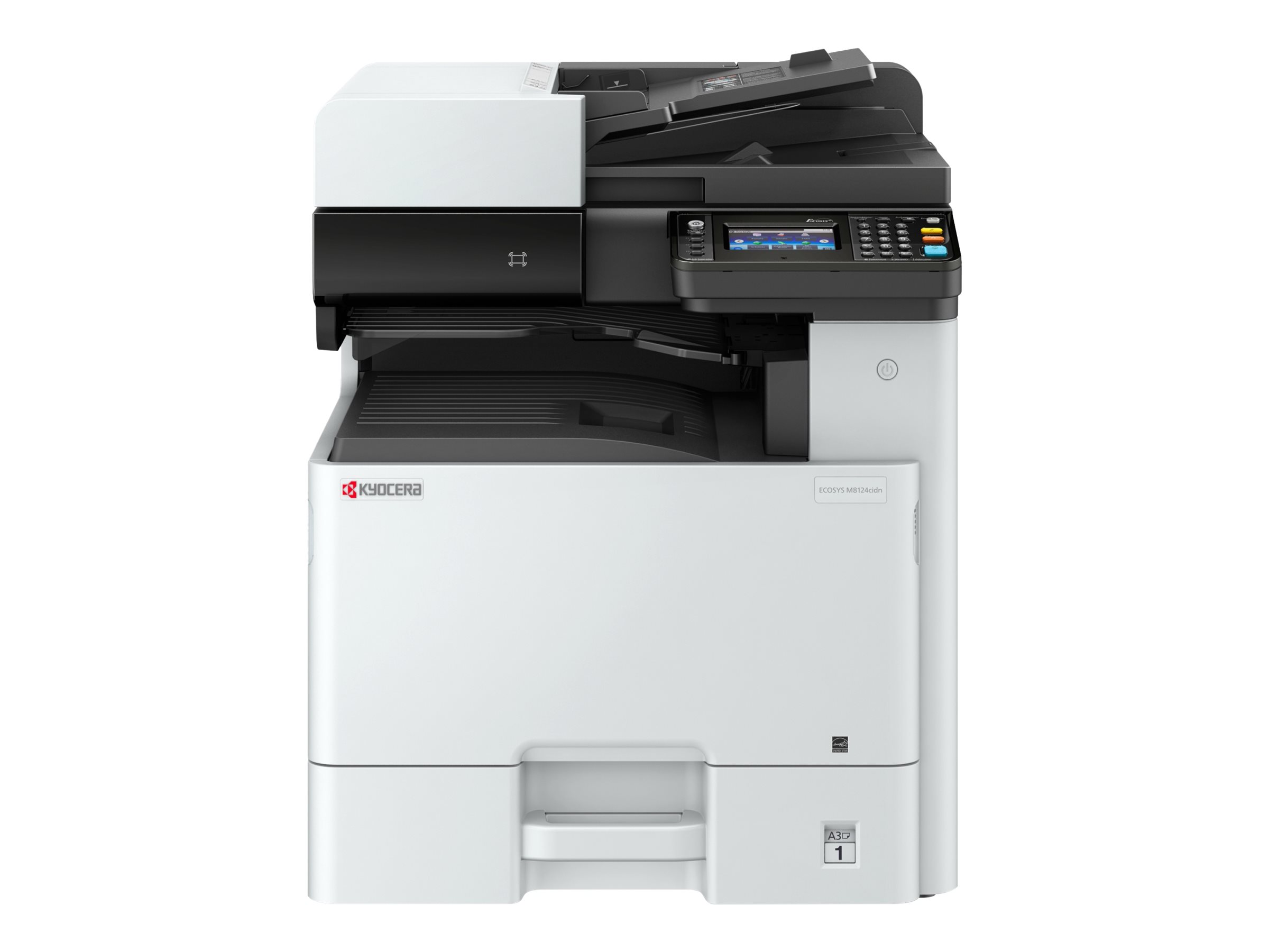 KYOCERA ECOSYS M8124cidn 1200 x 1200DPI Laser A4 24Seiten pro Minute - (Original) - A3/Ledger (Medien) - bis zu 24 Seiten/Min. (Kopieren) - bis zu 24 Seiten/Min. (Drucken) - 100 Blatt - USB 2.0 - Gigabit LAN - USB-Host KYOCERA ECOSYS M8124cidn 1200 x 1200DPI Laser A4 24Seiten pro Minute - (Original) - A3/Ledger (Medien) - bis zu 24 Seiten/Min. (Kopieren) - bis zu 24 Seiten/Min. (Drucken) - 100 Blatt - USB 2.0 - Gigabit LAN - USB-Host