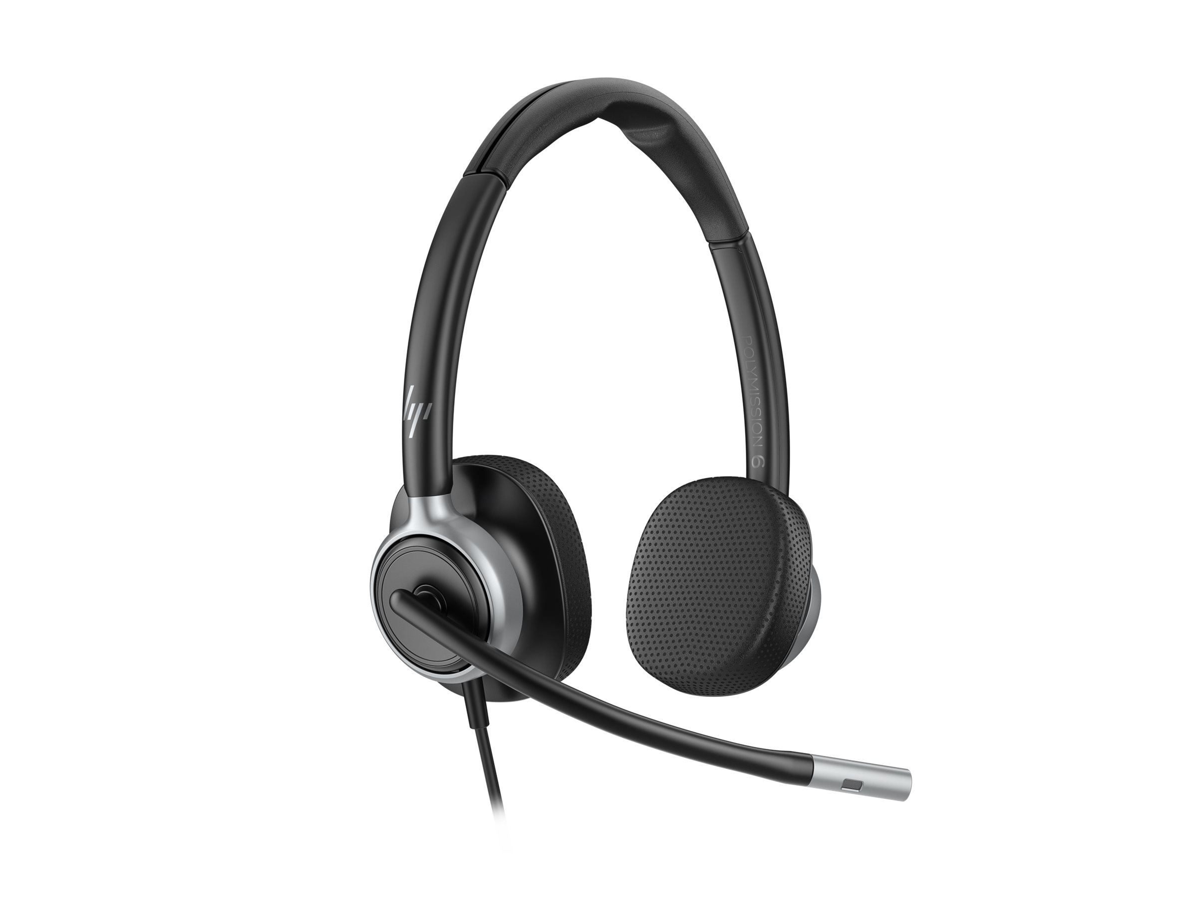Poly HP Poly Mission 625 - Mission 600 Series - - On-Ear - kabelgebunden - USB-C - USB-A - Schwarz - Zertifiziert für Microsoft Teams - Works With Chromebook Certified - Zoom-zertifiziert - Google Meet-zertifiziert
