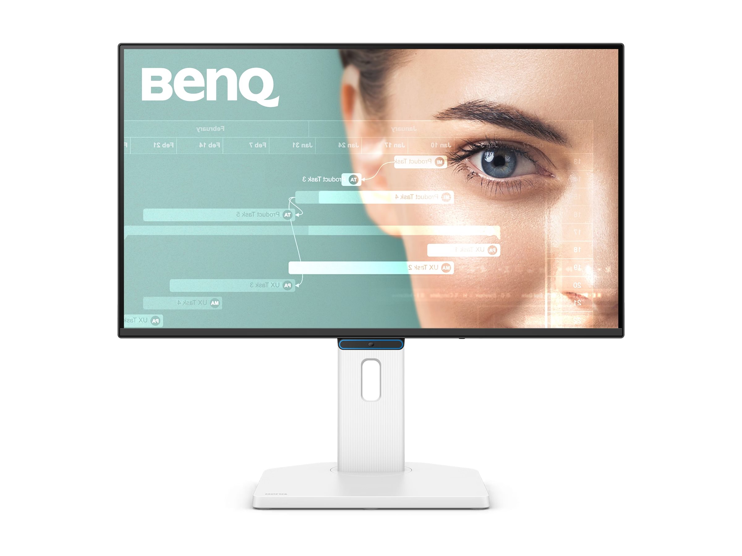 BenQ GW2490TC - LED-Monitor - 1920 x 1080 Full HD (1080p) @ 144 Hz - IPS - 250 cd/m² - 1500:1 - 5 ms - HDMI - DisplayPort - USB-C - Lautsprecher