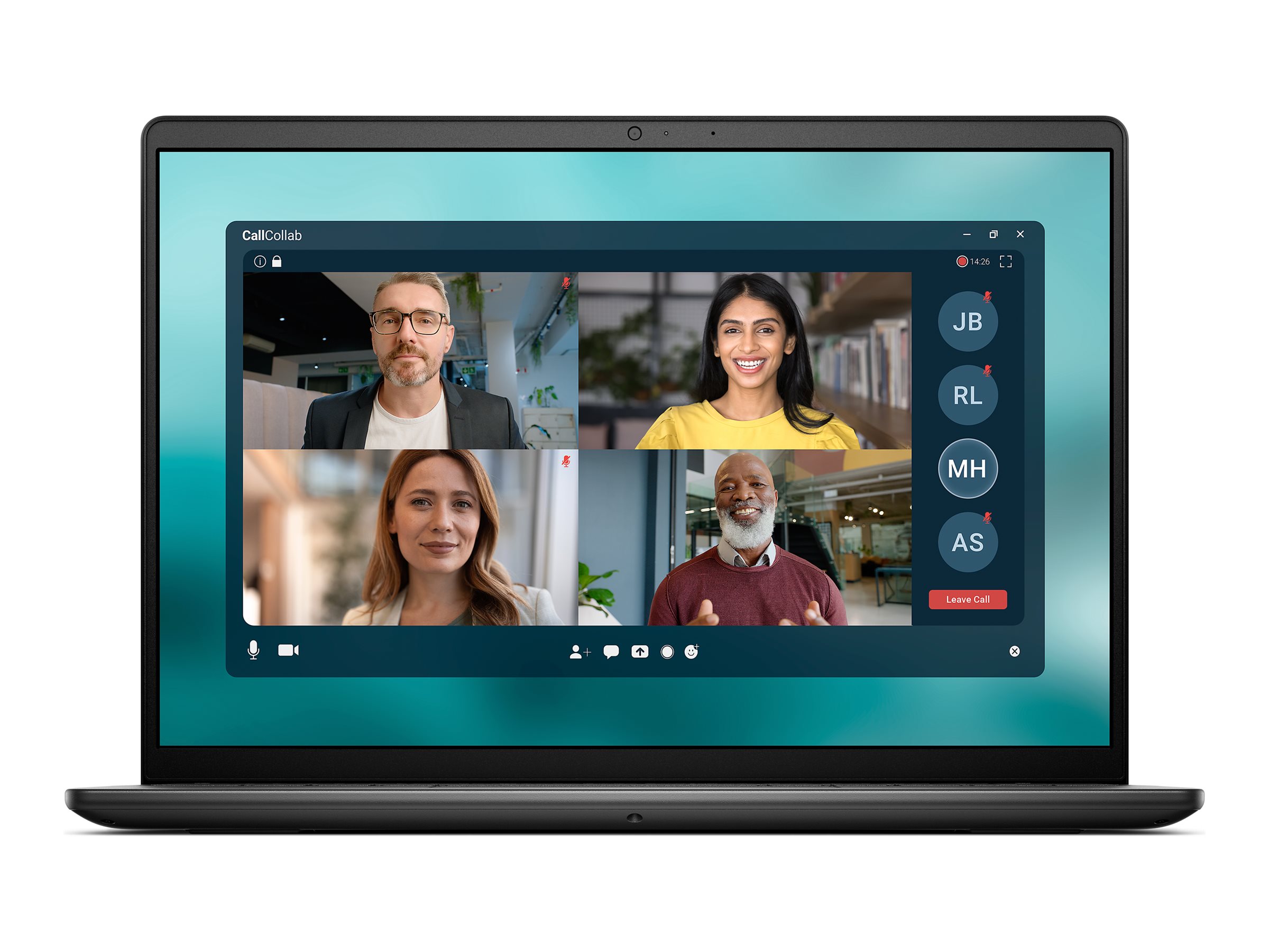 Dell Pro 14 Essential PV14250 - Intel Core 7 150U - IPS 1920 x 1200 (Full HD Plus) - Wi-Fi 6 - Carbon Black - BTS - mit 1 Jahr Basis Vor-Ort