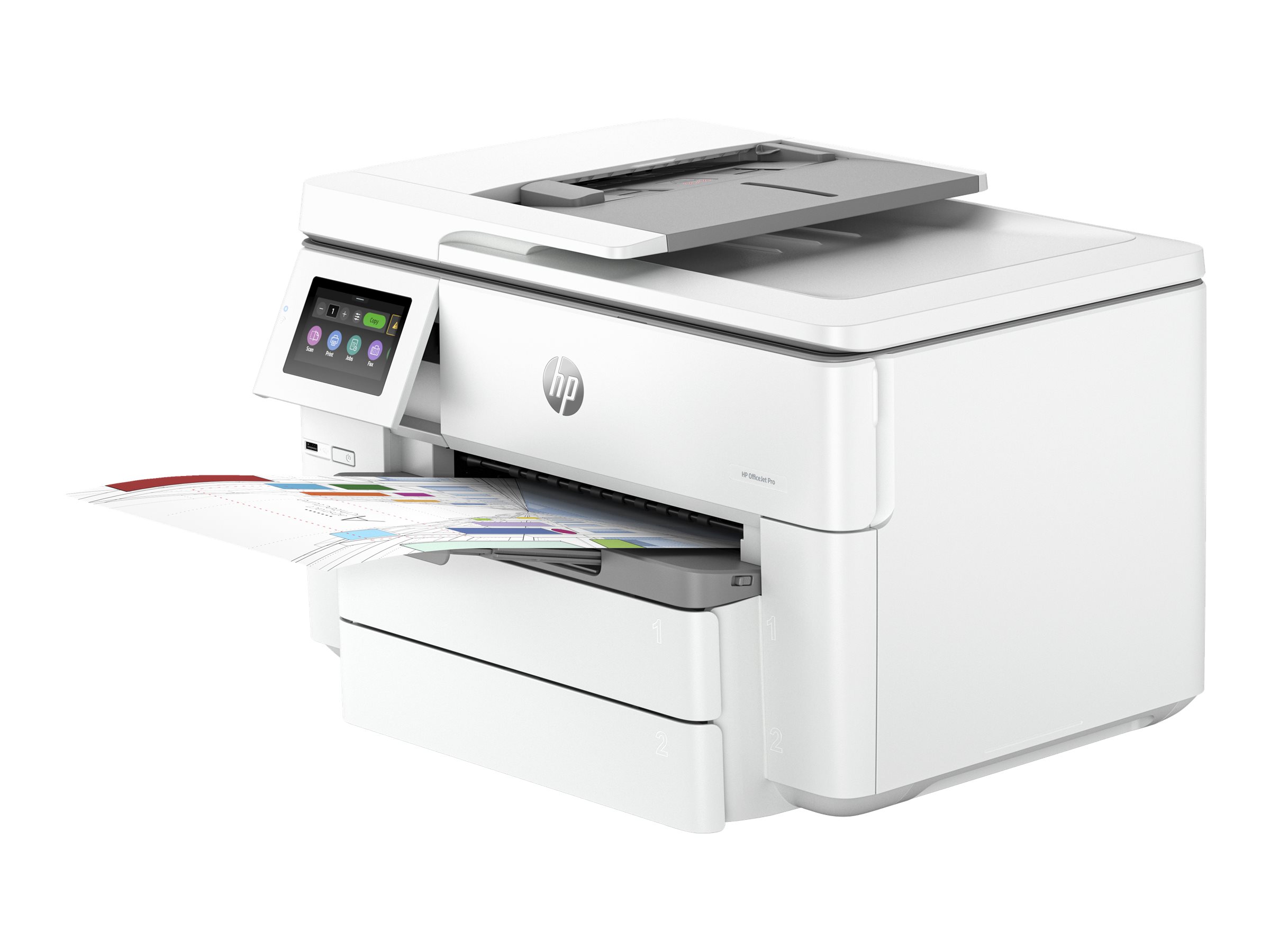 HP Officejet Pro 9730e Wide Format All-in-One - - (Original) - A3 (Medien) - bis zu 18 Seiten/Min. (Kopieren) - bis zu 22 Seiten/Min. (Drucken) - 250 Blatt - USB 2.0 - LAN - Wi-Fi(ac) - USB 2.0-Host - Bluetooth - Cement HP Officejet Pro 9730e Wide Format All-in-One - - (Original) - A3 (Medien) - bis zu 18 Seiten/Min. (Kopieren) - bis zu 22 Seiten/Min. (Drucken) - 250 Blatt - USB 2.0 - LAN - Wi-Fi(ac) - USB 2.0-Host - Bluetooth - Cement