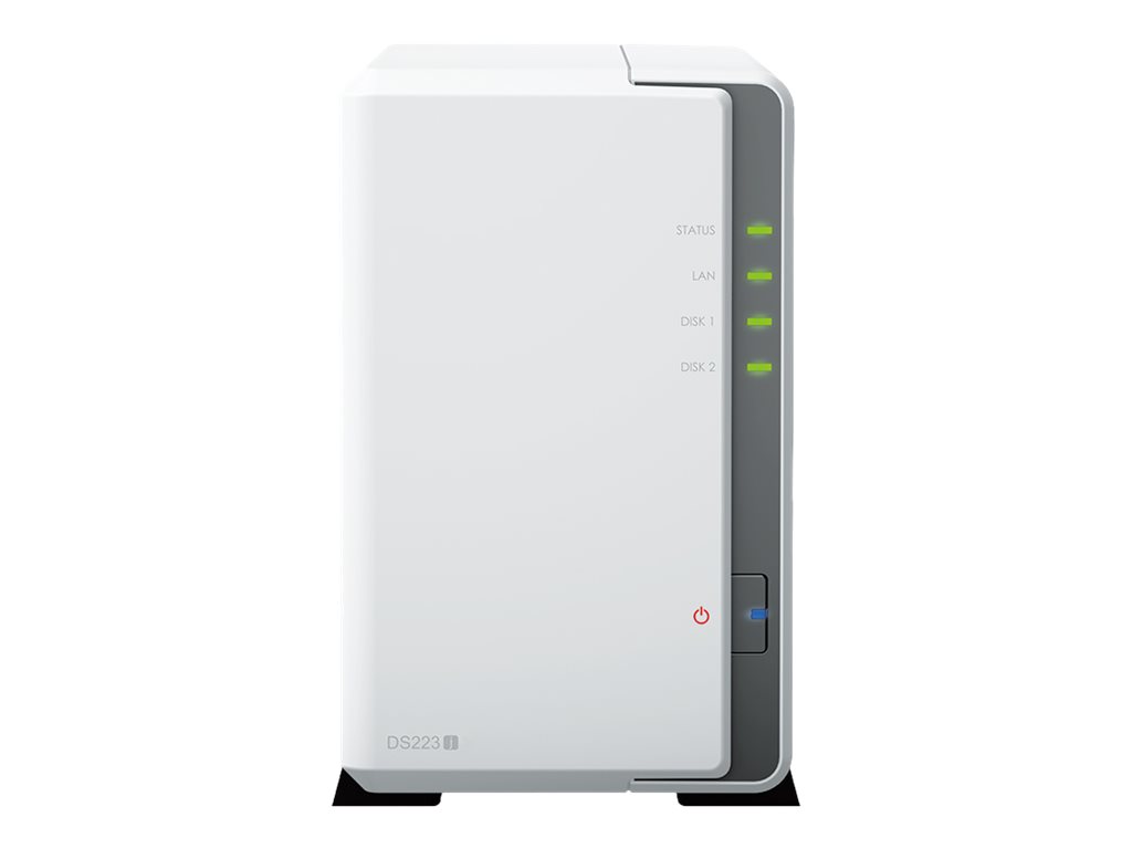 Synology Disk Station DS223J - NAS-Server - SATA - RAID 0 - 1 - JBOD - RAM 1 GB - Gigabit Ethernet - iSCSI Support Synology Disk Station DS223J - NAS-Server - SATA - RAID 0 - 1 - JBOD - RAM 1 GB - Gigabit Ethernet - iSCSI Support