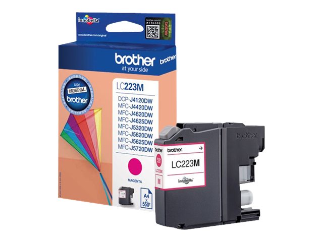 Brother LC223M - Magenta - Original - Tintenpatrone - für Brother DCP-J4120 - J562 - MFC-J4625 - J480 - J5320 - J680 - J880; Business Smart MFC-J4420