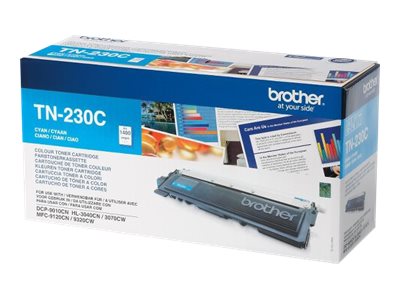 Brother TN230C - Cyan - Original - Tonerpatrone - für Brother DCP-9010CN - HL-3040CN - HL-3040CW - HL-3070CW - MFC-9120CN - MFC-9320CN - MFC-9320CW
