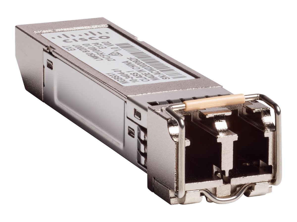 MGBSX1 GB Ethernet LC Mini-GBIC (SFP) - 1GbE - 1000Base-SX - LC - für Business 110 Series; 220 Series; 350 Series; Small Business SF350 - SF352 - SG250 - SG350