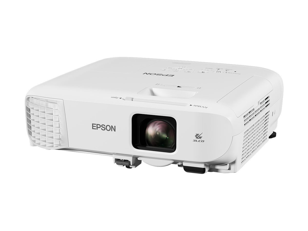 Epson EB-X49 - 3-LCD-Projektor - tragbar - 3600 lm (weiß) - 3600 lm (Farbe) - XGA (1024 x 768) - 4:3 - LAN - weiß Epson EB-X49 - 3-LCD-Projektor - tragbar - 3600 lm (weiß) - 3600 lm (Farbe) - XGA (1024 x 768) - 4:3 - LAN - weiß