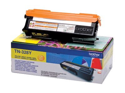 Brother TN328Y - Gelb - Original - Tonerpatrone - für Brother DCP-9270CDN - HL-4570CDW - HL-4570CDWT - MFC-9970CDW