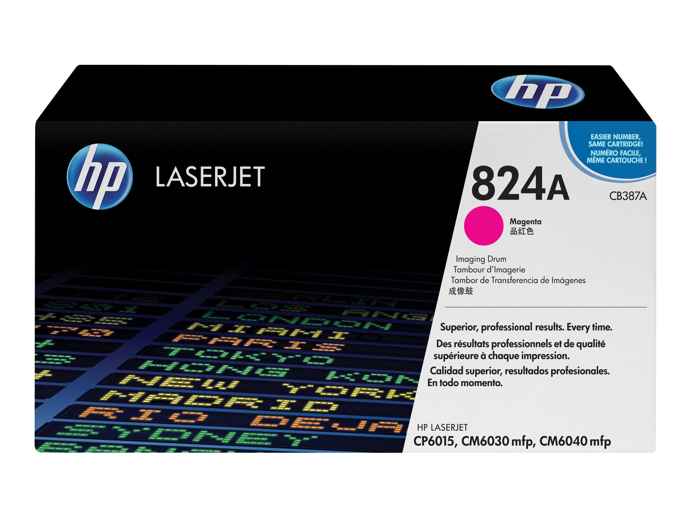 HP Bildtrommel 824A magenta für HP Color Laserjet CP6015/CM6030/CM6040 - für Color LaserJet CM6040 - CM6040f - CM6049f - CP6015de - CP6015dn - CP6015n - CP6015x - CP6015xh