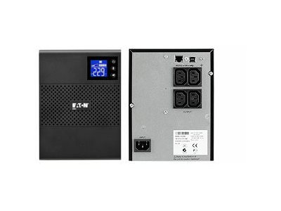 Eaton 5SC 500i - USV - Wechselstrom 230 V - 350 - 500 VA - RS-232 - USB - Ausgangsanschlüsse: 4 - Schwarz
