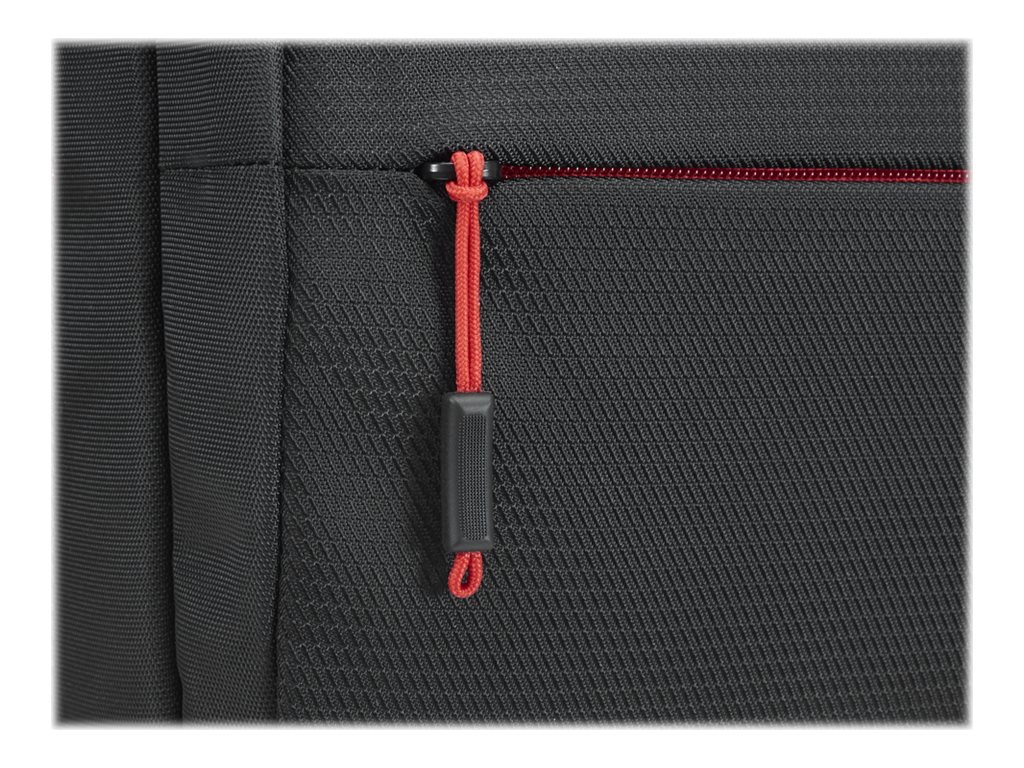 Lenovo ThinkPad Essential Topload (Eco) - Notebook-Tasche - 40.6 cm (16") - Schwarz mit roten Akzenten