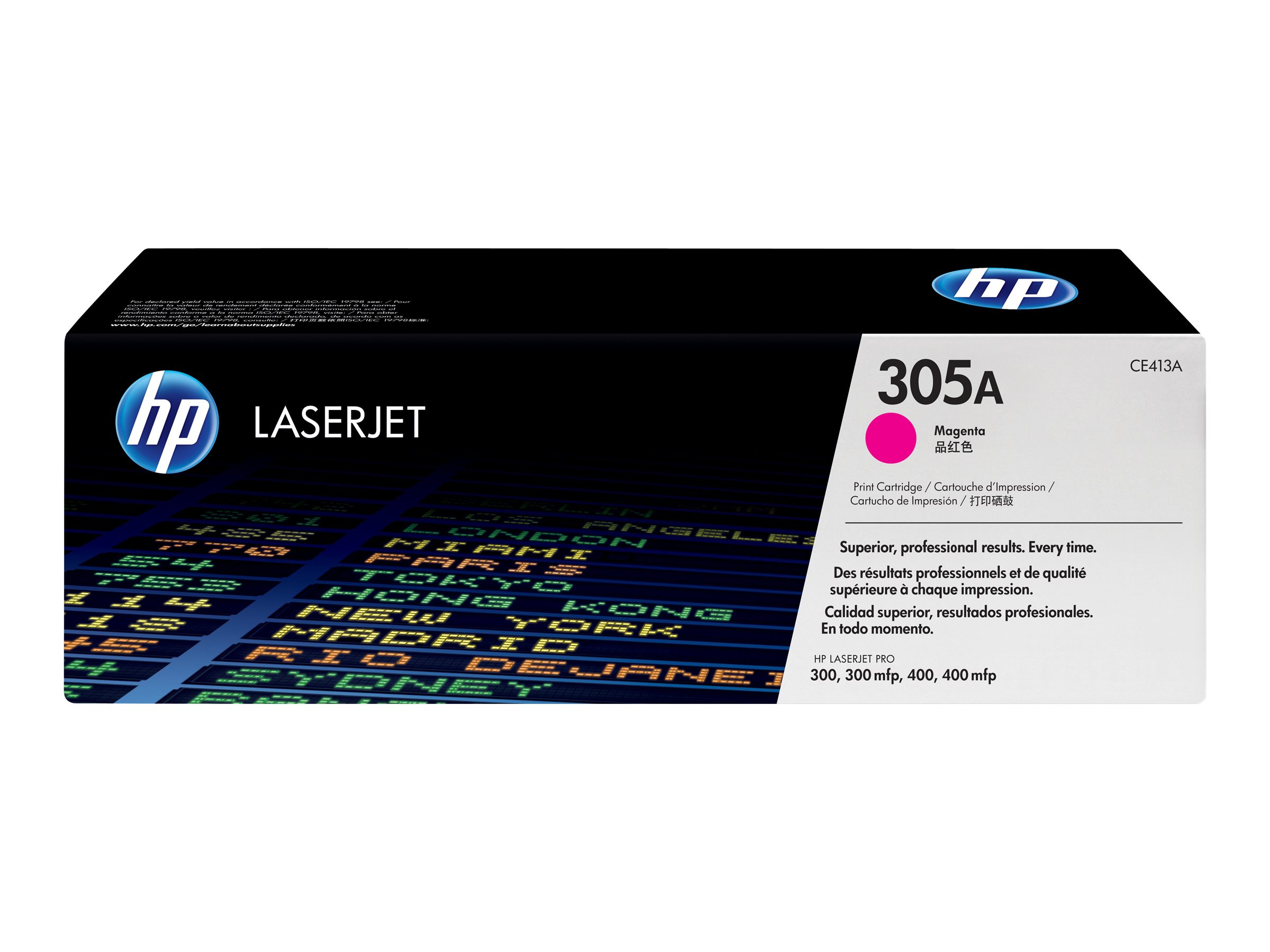 HP 305A - Magenta - original - LaserJet - Tonerpatrone (CE413A) - für LaserJet Pro 300 M351 - 400 M451 - MFP M375 - MFP M475