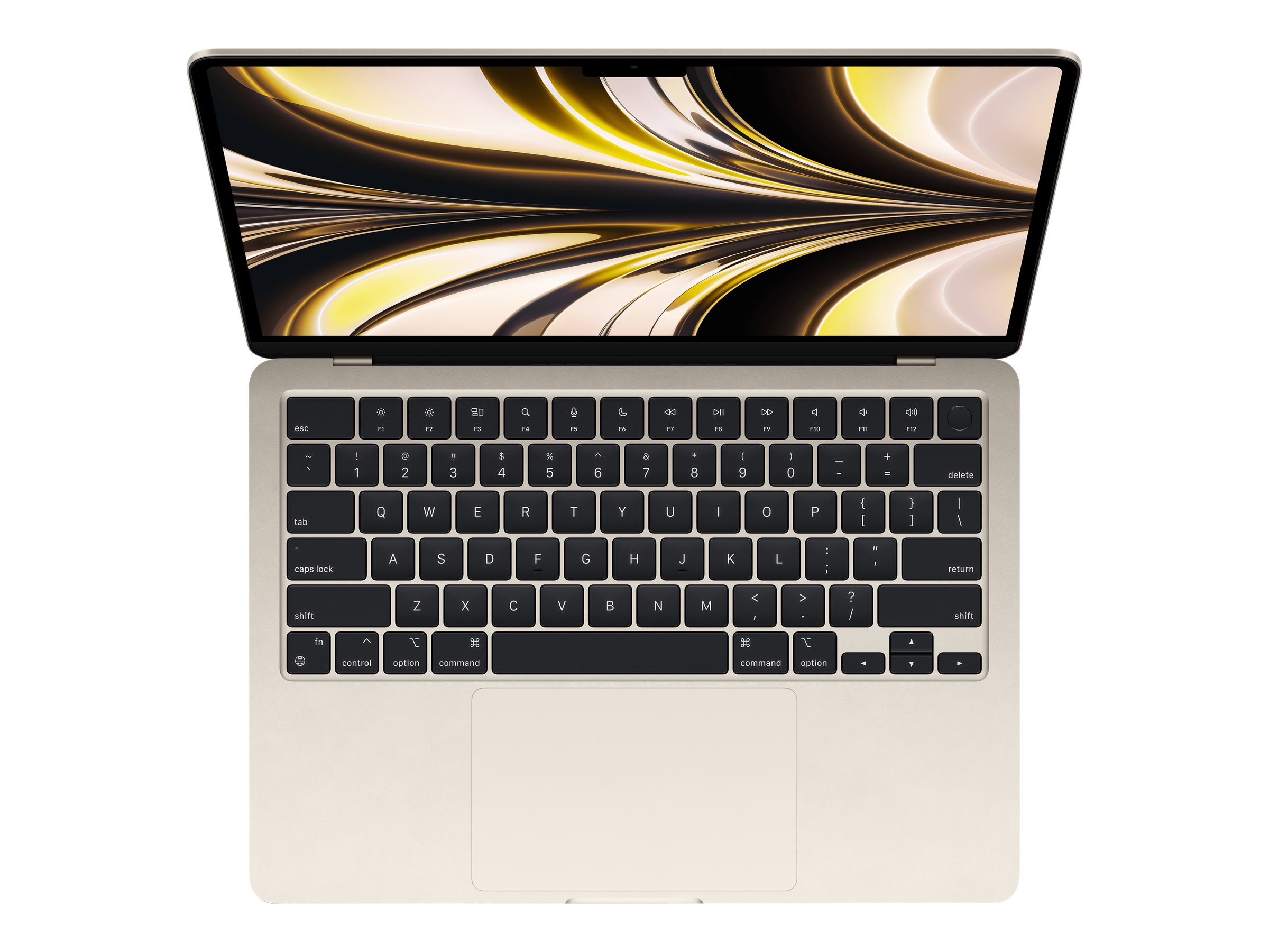 Apple MacBook Air - M2 - M2 10-core GPU - 16 GB RAM - 1 TB SSD - 34.5 cm (13.6") - IPS 2560 x 1664 (WQXGA) - Wi-Fi 6 - Starlight - kbd: Deutsch