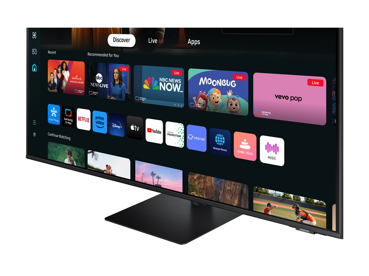 Samsung S43DM702UU - M70D Series - LED-Monitor - - 3840 x 2160 4K @ 60 Hz - VA - 300 cd/m² - 5000:1 - HDR10 - 4 ms - HDMI - USB-C - Lautsprecher - Schwarz Samsung S43DM702UU - M70D Series - LED-Monitor - - 3840 x 2160 4K @ 60 Hz - VA - 300 cd/m² - 5000:1 - HDR10 - 4 ms - HDMI - USB-C - Lautsprecher - Schwarz