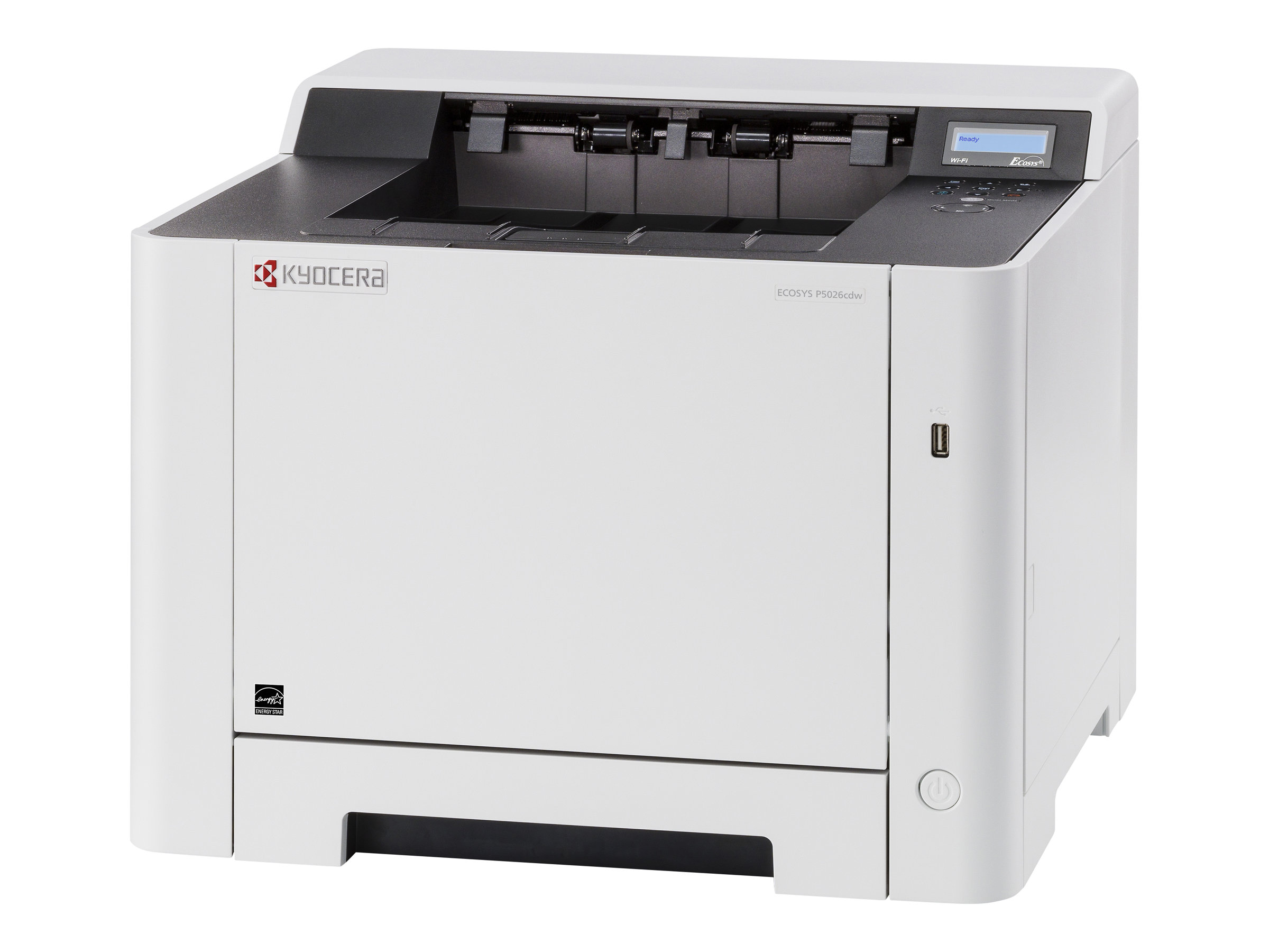 Kyocera ECOSYS P5026cdw - Drucker - Farbe - Duplex - Laser - A4/Legal - 9600 x 600 dpi - bis zu 26 S - / bis zu 26 Seiten/Min. (Farbe) - Kapazität: 300 Blätter - USB 2.0 - Gigabit LAN - USB-Host - Wi-Fi Kyocera ECOSYS P5026cdw - Drucker - Farbe - Duplex - Laser - A4/Legal - 9600 x 600 dpi - bis zu 26 S - / bis zu 26 Seiten/Min. (Farbe) - Kapazität: 300 Blätter - USB 2.0 - Gigabit LAN - USB-Host - Wi-Fi
