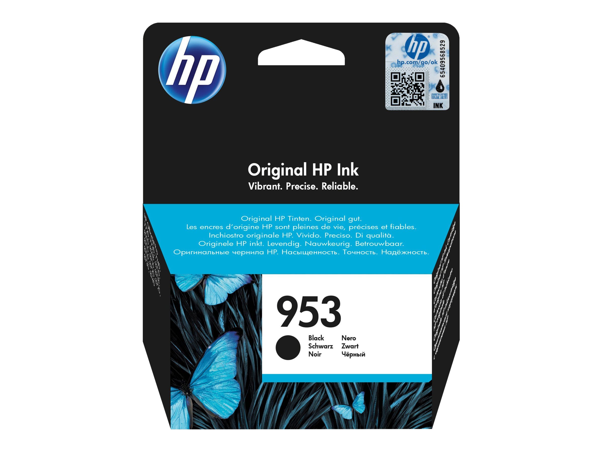 HP Tintenpatrone 953 Schwarz - für Officejet Pro 77XX - 82XX - 87XX