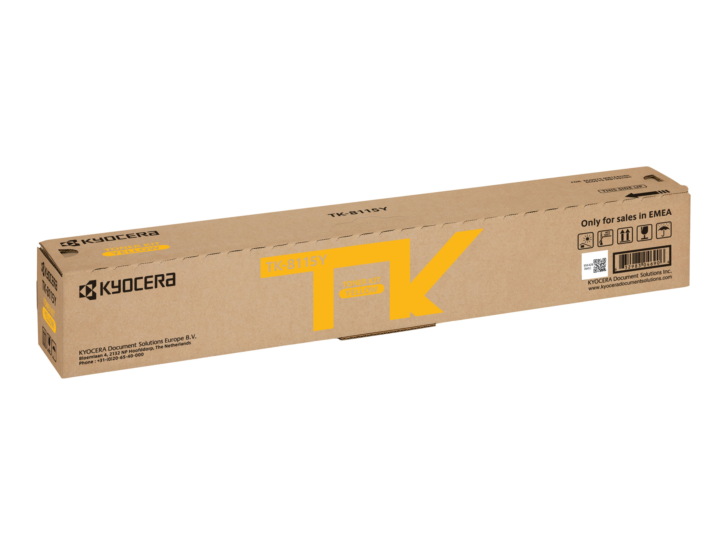 Kyocera TK-8115Y - Gelb - original - Tonerpatrone - für ECOSYS M8124cidn - M8124cidn/KL3 - M8130cidn - M8130cidn/KL2 - M8130cidn/KL3 Kyocera TK-8115Y - Gelb - original - Tonerpatrone - für ECOSYS M8124cidn - M8124cidn/KL3 - M8130cidn - M8130cidn/KL2 - M8130cidn/KL3