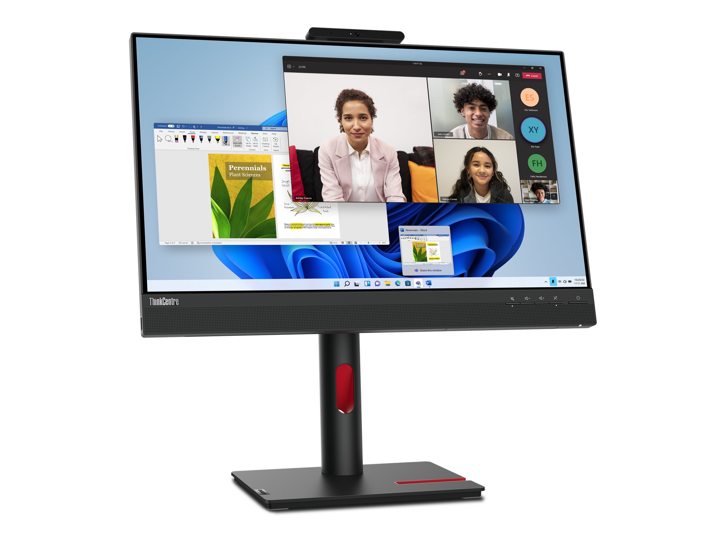 Lenovo ThinkCentre Tiny-in-One 24 Gen 5 LED-Monitor 60.5 cm (23.8") 60 Hz IPS 4 ms Raven Black - (23.8" sichtbar) - Touchscreen - 1920 x 1080 Full HD (1080p) @ 60 Hz - IPS - 250 cd/m² - 1000:1 - 4 ms - HDMI - DisplayPort - Lautsprecher - Raven Black