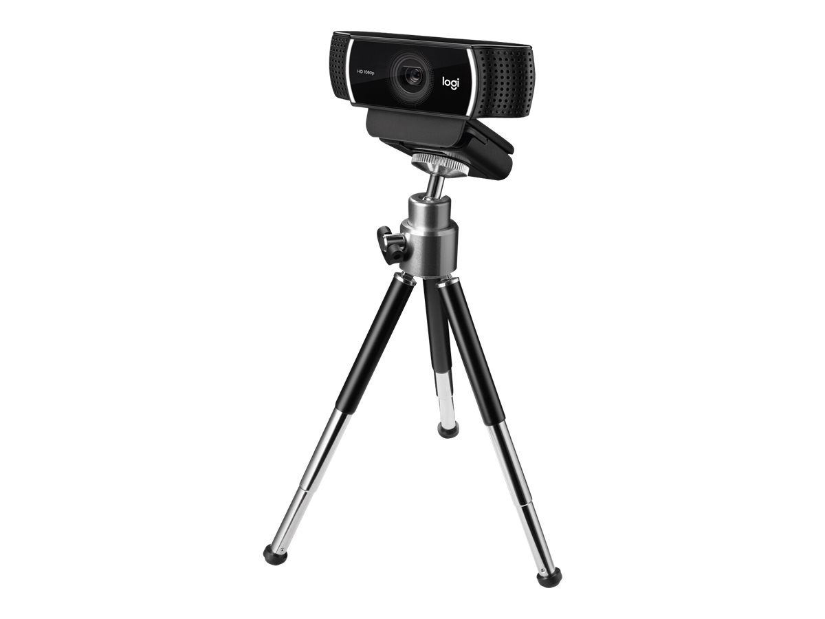 Logitech C922 1920 x 1080Pixel USB Schwarz Webcam - 720p - 1080p - H.264 Logitech C922 1920 x 1080Pixel USB Schwarz Webcam - 720p - 1080p - H.264
