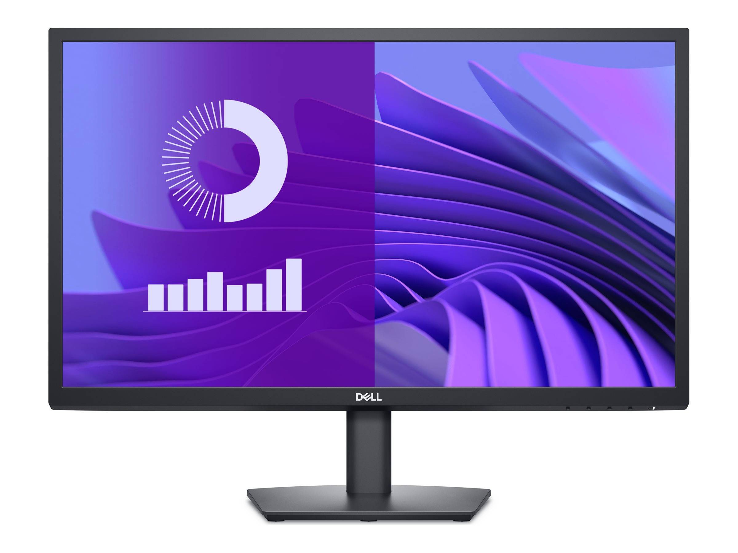 Dell E2425H - LED-Monitor - 61 cm (24") (23.81" - 1920 x 1080 Full HD (1080p) @ 75 Hz - VA - 250 cd/m² - 3000:1 - 5 ms - VGA - DisplayPort - BTO - mit 3 Jahre erweiterter Austauschservice und beschränkte Hardware-Garantie