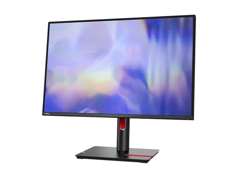 Lenovo ThinkVision T24d-30 - LED-Monitor - 61 cm - 1920 x 1200 Full HD (1080p) @ 100 Hz - IPS - 300 cd/m² - 1500:1 - 4 ms - HDMI - VGA - DisplayPort - Lautsprecher - Raven Black