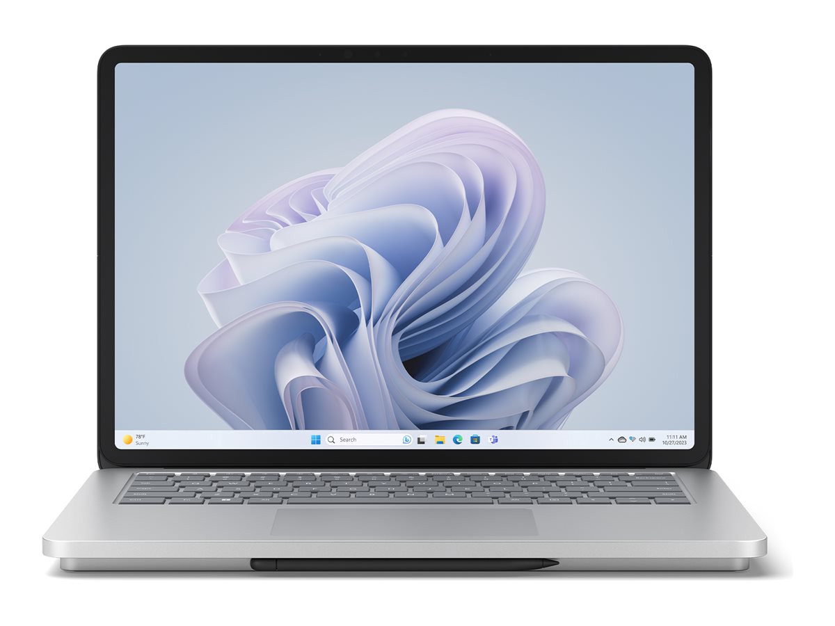 Microsoft Surface Laptop Studio 2 36,6 cm (14,4") Core i7 64GB/1TB GeForce RTX 4060 Win11 Pro Platin - Touchscreen 2400 x 1600 @ 120 Hz - Wi-Fi 6 - Bluetooth - Platin