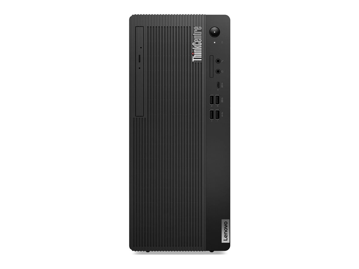 Lenovo ThinkCentre M70t Gen 5 12U6 - Tower - Core - Bluetooth 5.3 - Win 11 Pro - Monitor: keiner - Tastatur: Deutsch - Schwarz - Lenovo TopSeller - mit 1 Jahr Lenovo Premier Support