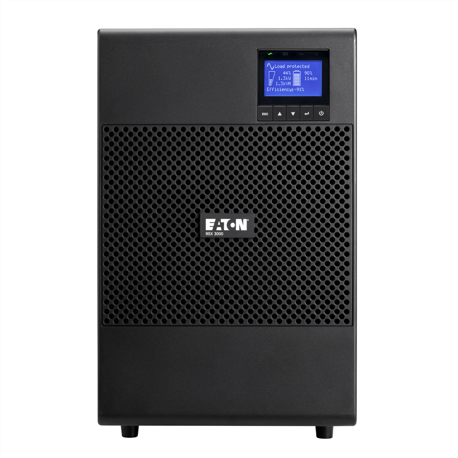 Eaton 9SX 9SX3000I - USV - Wechselstrom - 2700 Watt - 3000 VA - RS-232 - USB - Ausgangsanschlüsse: 9 - PFC