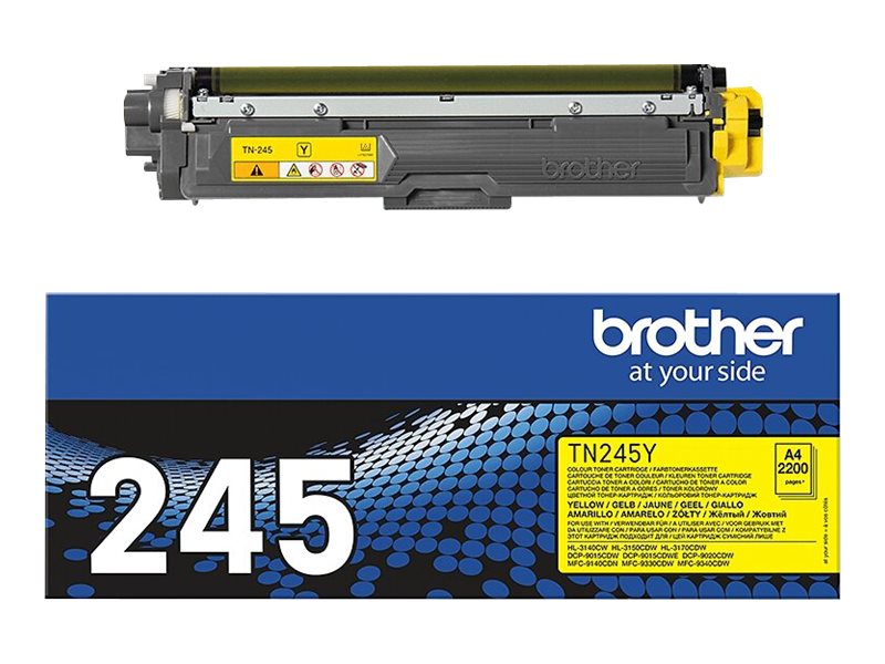 Brother TN245Y - Gelb - Original - Tonerpatrone - für Brother DCP-9015 - DCP-9020 - HL-3140 - HL-3150 - HL-3170 - MFC-9140 - MFC-9330 - MFC-9340
